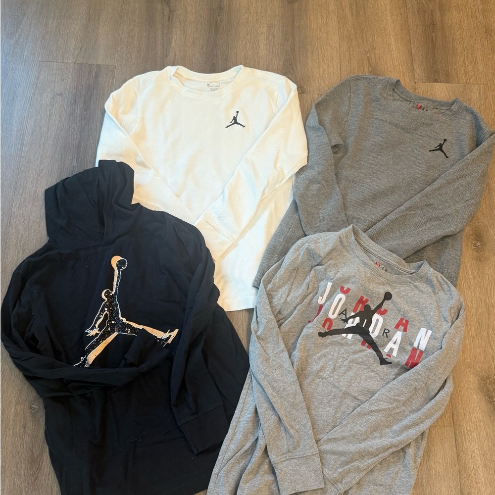Air Jordan Long Sleeve Boys Bundle
